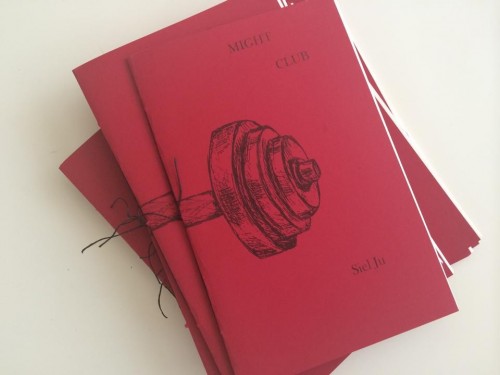 Might Club poetry chapbook by Siel Ju