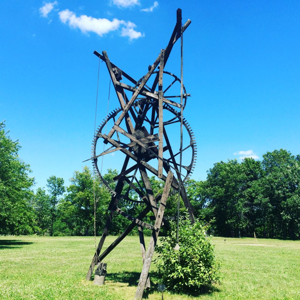 Sculpture Garden at the Anderson Center