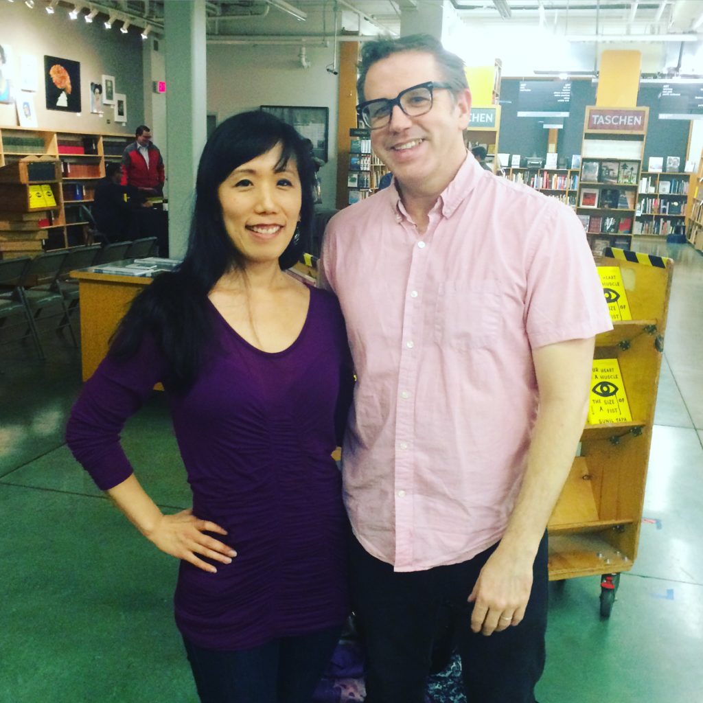 siel-ju-and-kevin-sampsell-at-powells-books
